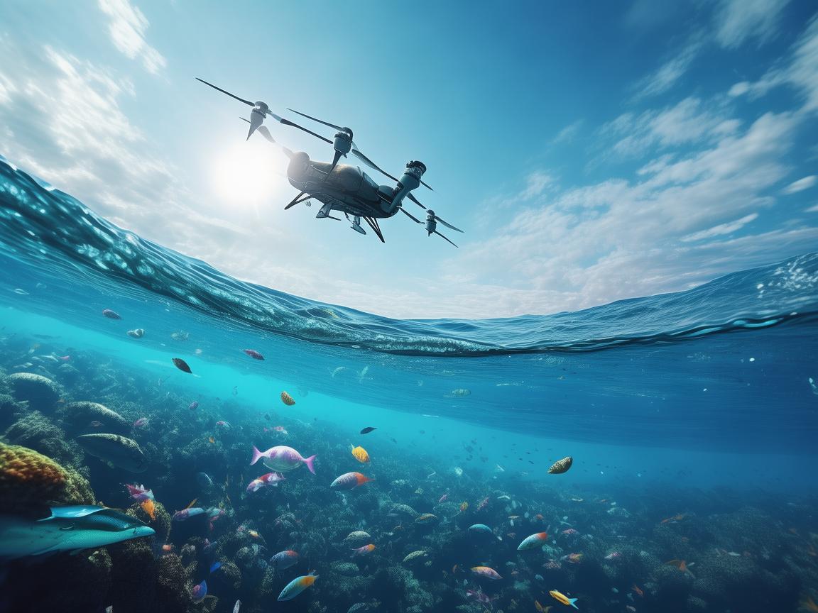 无人机助力海洋资源探索新征程