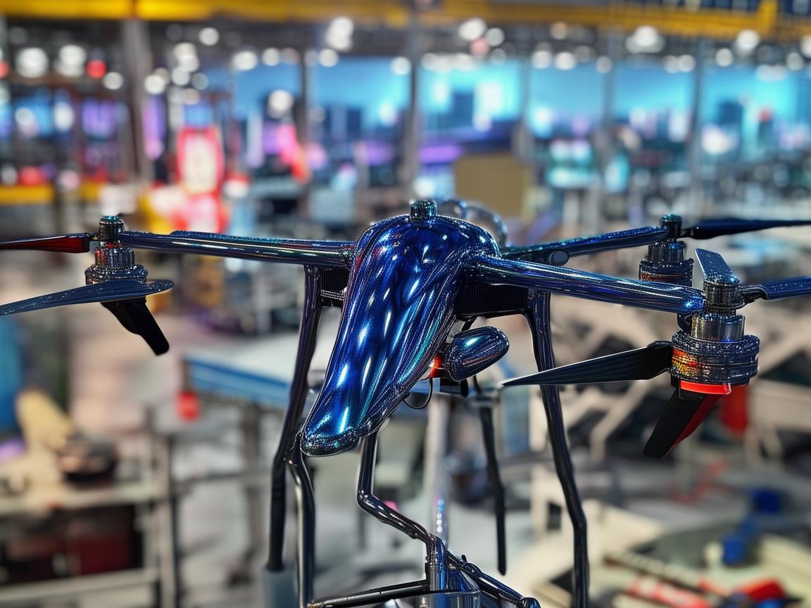 巩义，无人机机体工艺的闪耀之地